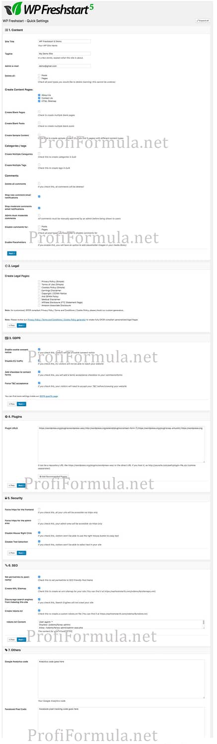 WP Freshstart 5 Review